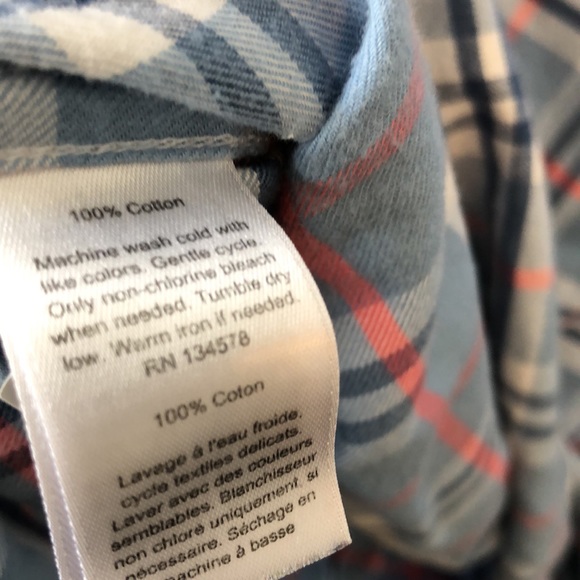 Vineyard Vines plaid Cotton button Down - Picture 6 of 6
